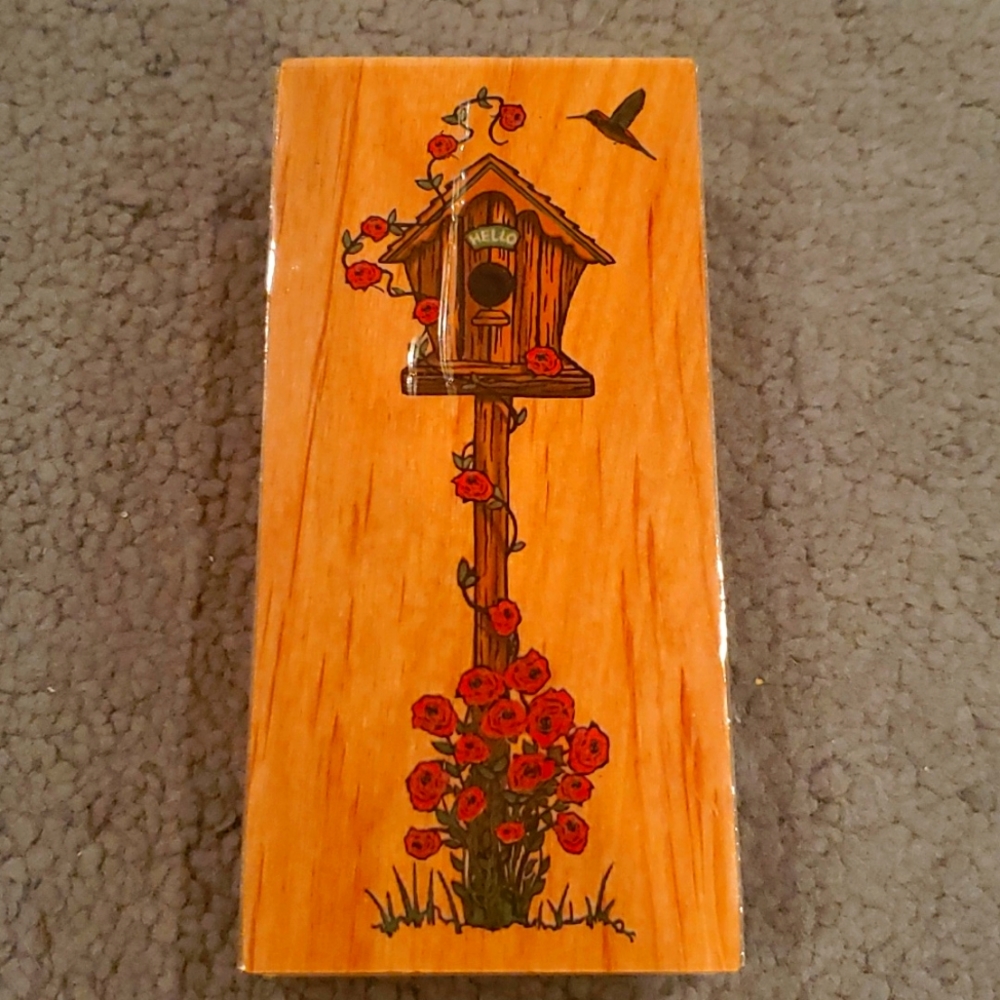 5/$15 Birdhouse stamp